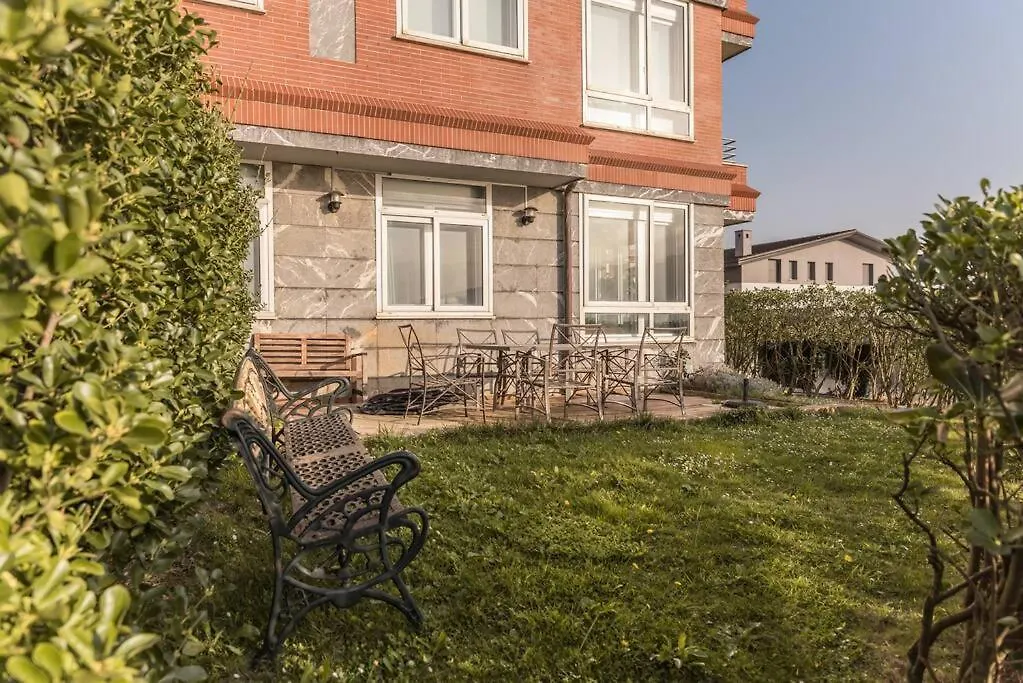 Flat With 160 M Of Garden, Sea Views Bilbao-Getxo 아파트 게초