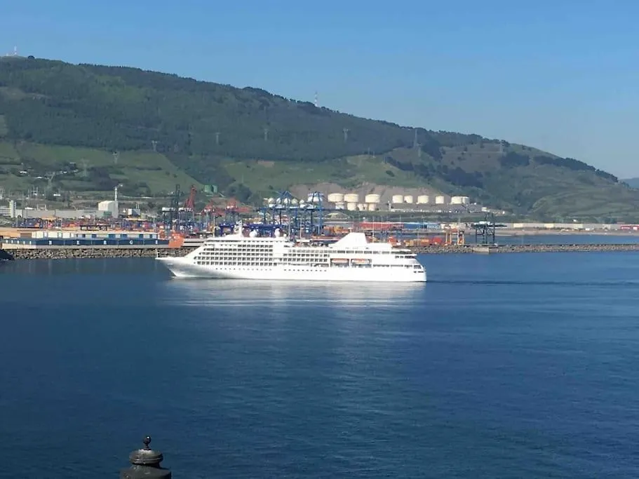 Flat With 160 M Of Garden, Sea Views Bilbao-Getxo 아파트 스페인